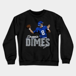 daniel jones dropping dimes Crewneck Sweatshirt